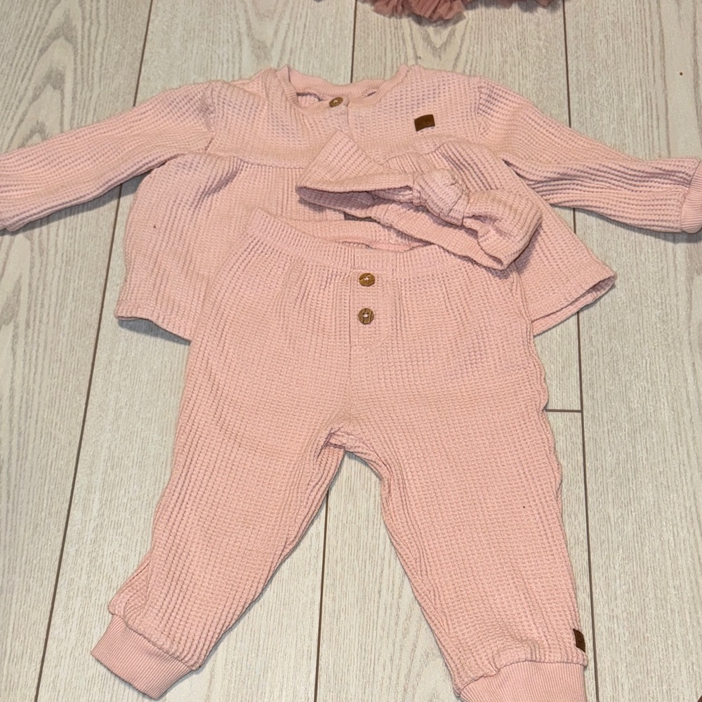 Calvin Klein Pink Kids Matching Set